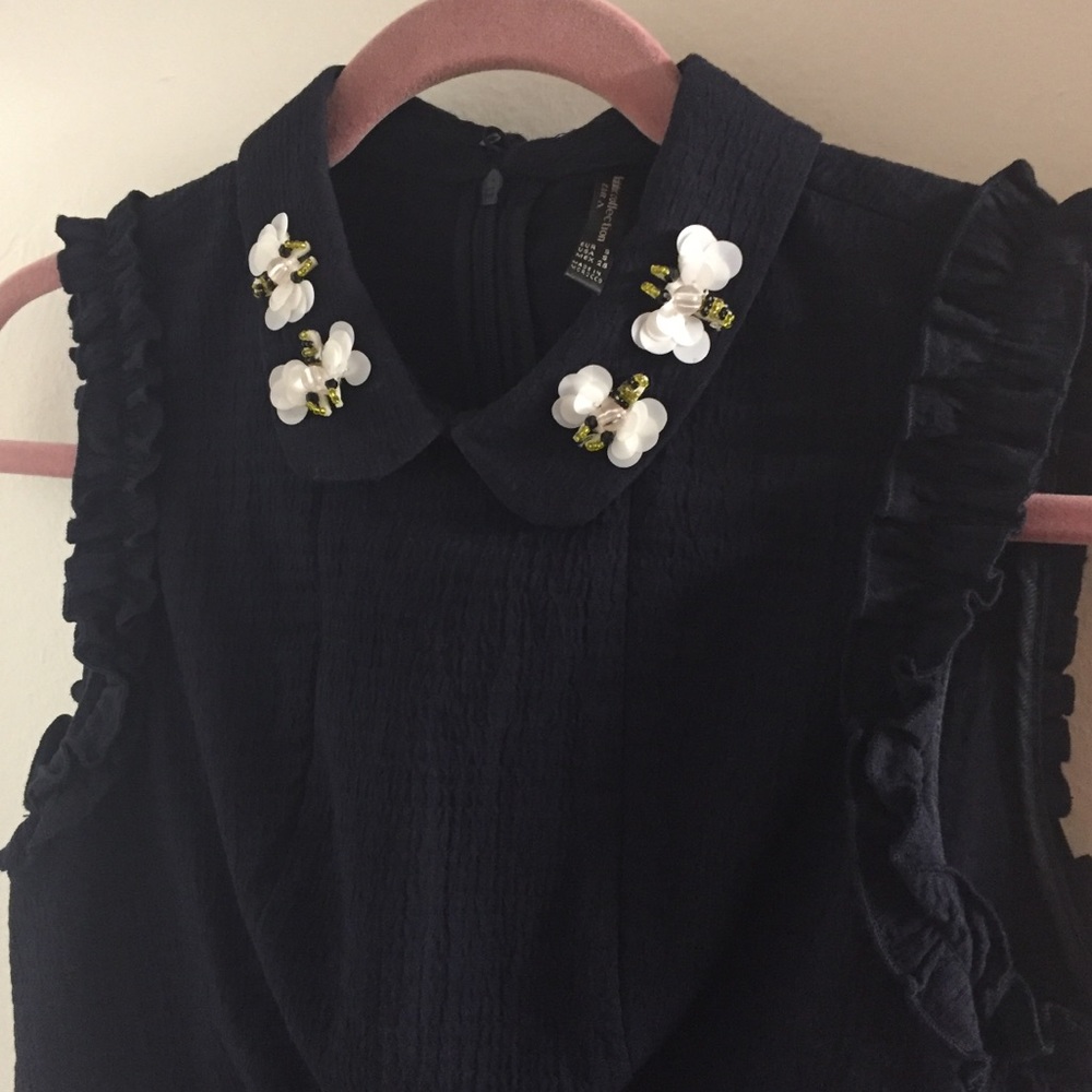 ✨ Zara Bee Collar Dress